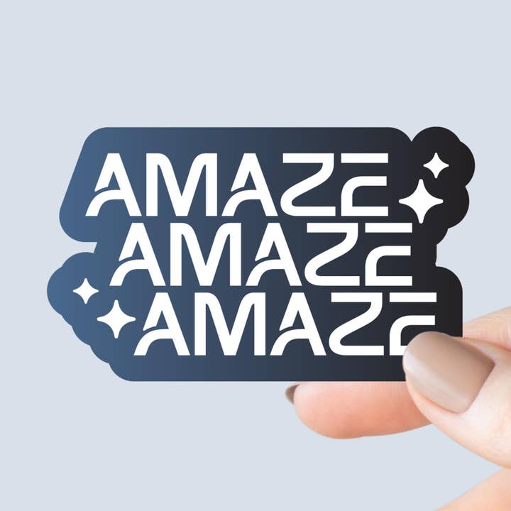 Asombra Asombra Asombra Pegatina para venta al por mayor de Chapter & Craft Studio