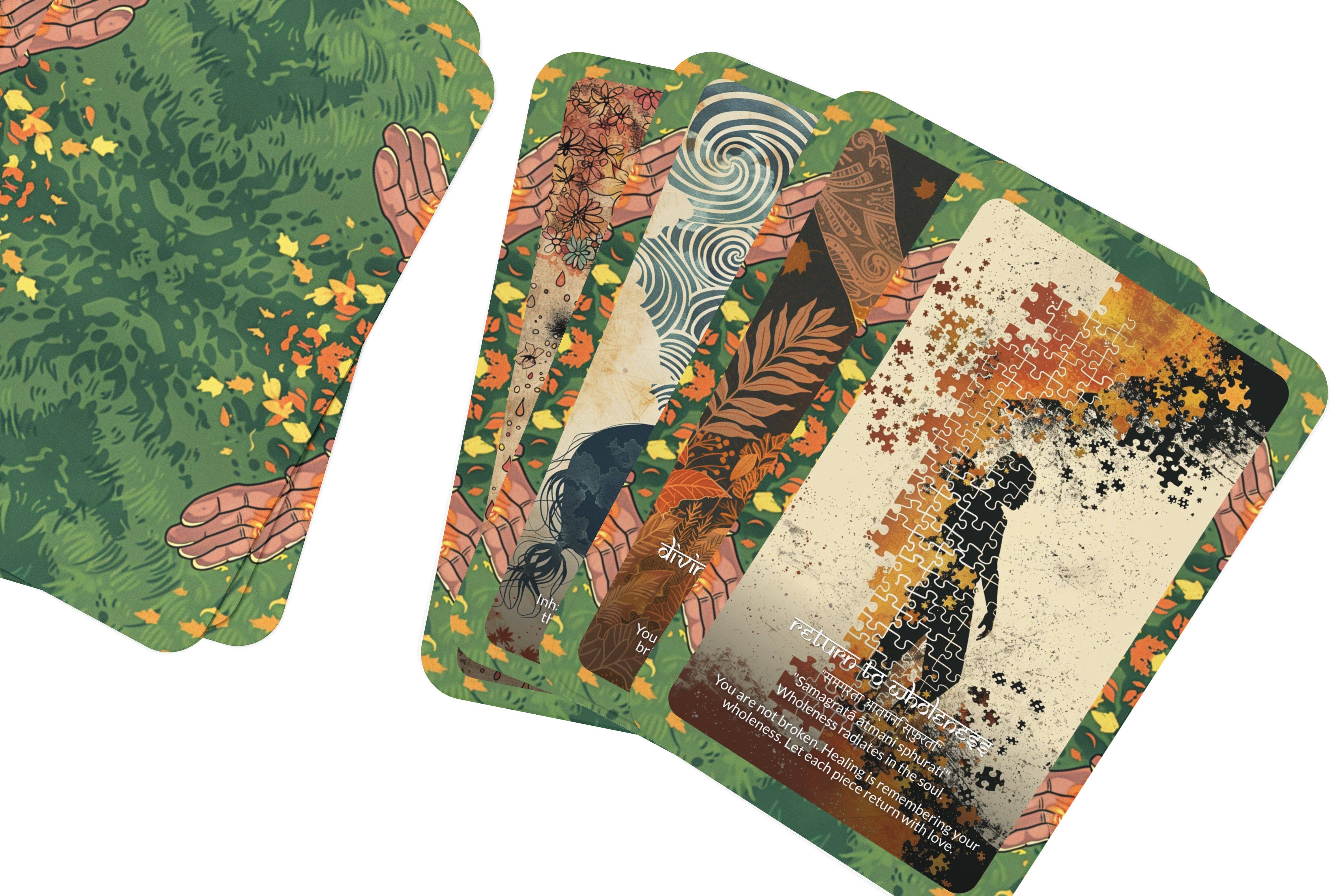 IBIZA TAROT – wholesale Tarot-kort – Healing Mantra – ett orakelkort för återhämtning – 22 orakelkort – återvändande till helhet6