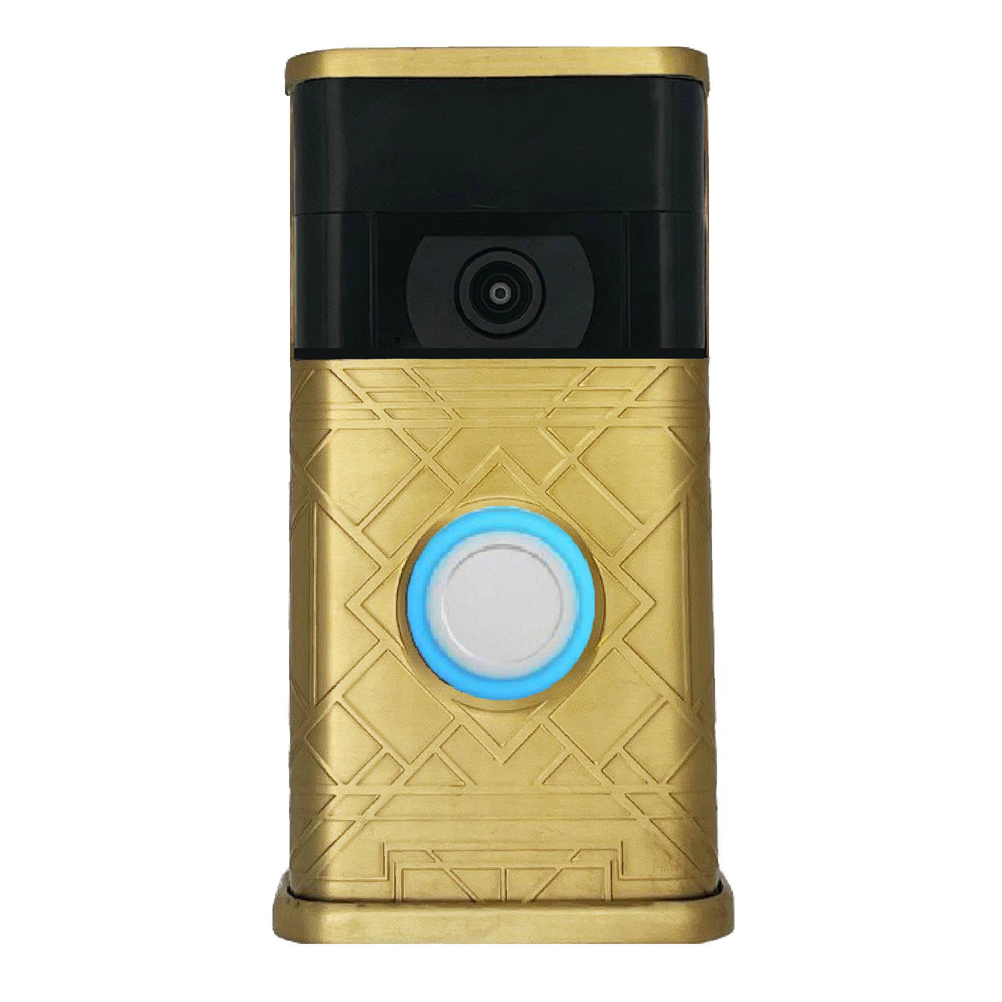 Michael Healy Designs - Vente Bibelots/décorations d'extérieur - Couvercle de sonnette vidéo Art Déco (Ring 2e génération)0