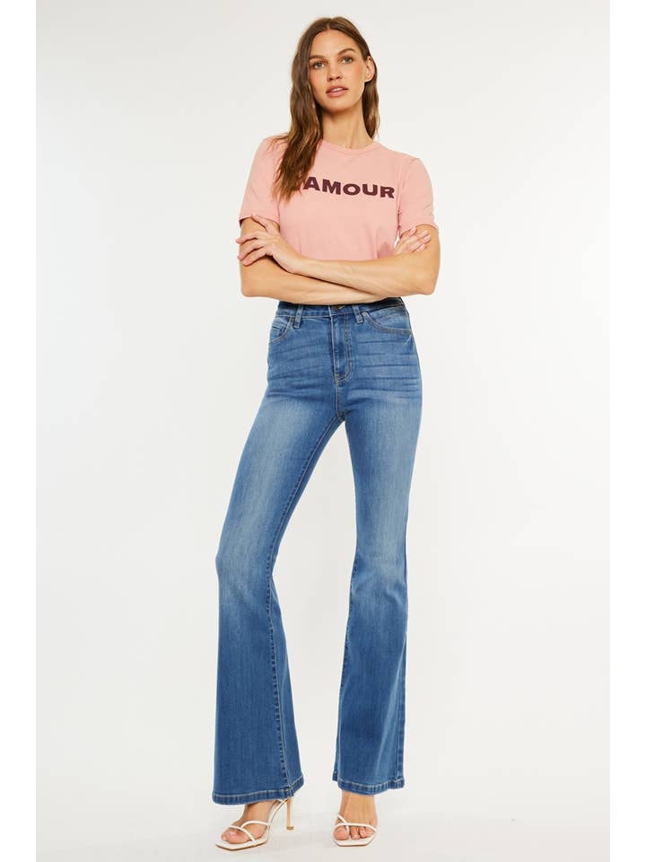 MEDIUM OPEN PACK HIGH RISE SUPER FLARE-KC8664M for wholesale on Faire1