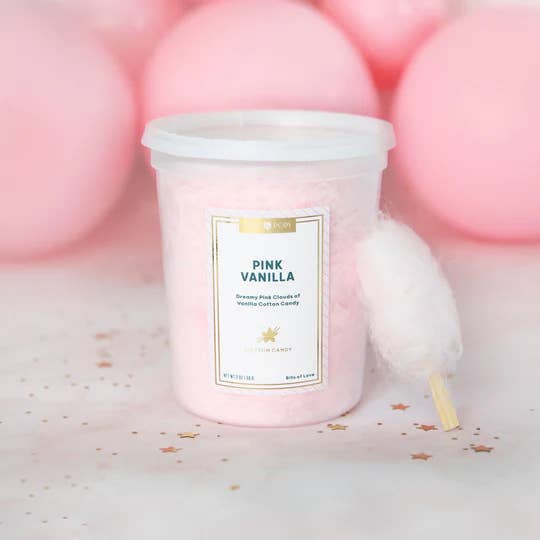 Lolli and Pops - Wholesale Cotton Candy - Pink Vanilla Cotton Candy