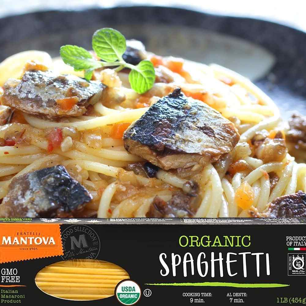 Fine Italian Food - Wholesale Pasta - Mantova Organic Spaghetti Pasta, 1 lb.1