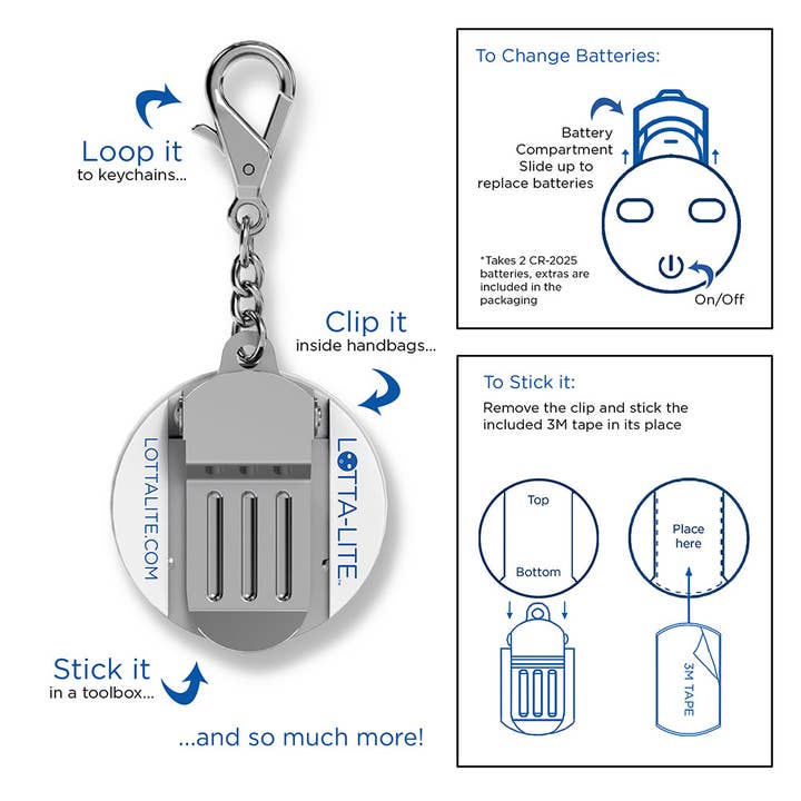 PurseN (new) - Wholesale Keychain - Men's - Dad Lotta-Lite5