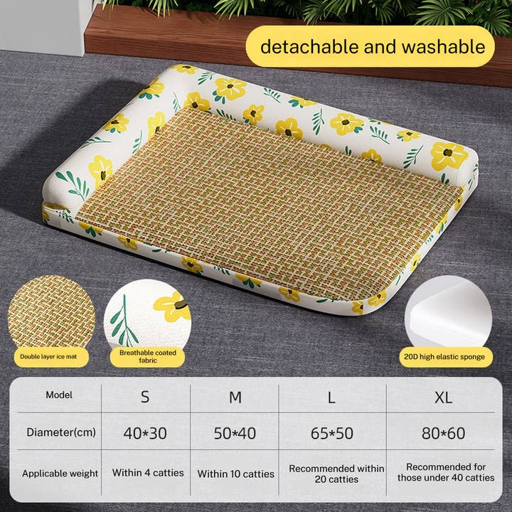 Toby Supply - Wholesale Pet Bed - Cat/Dog - Cooling Pet Bed Mat for Dogs and Cats Summer Use_CWMM6292