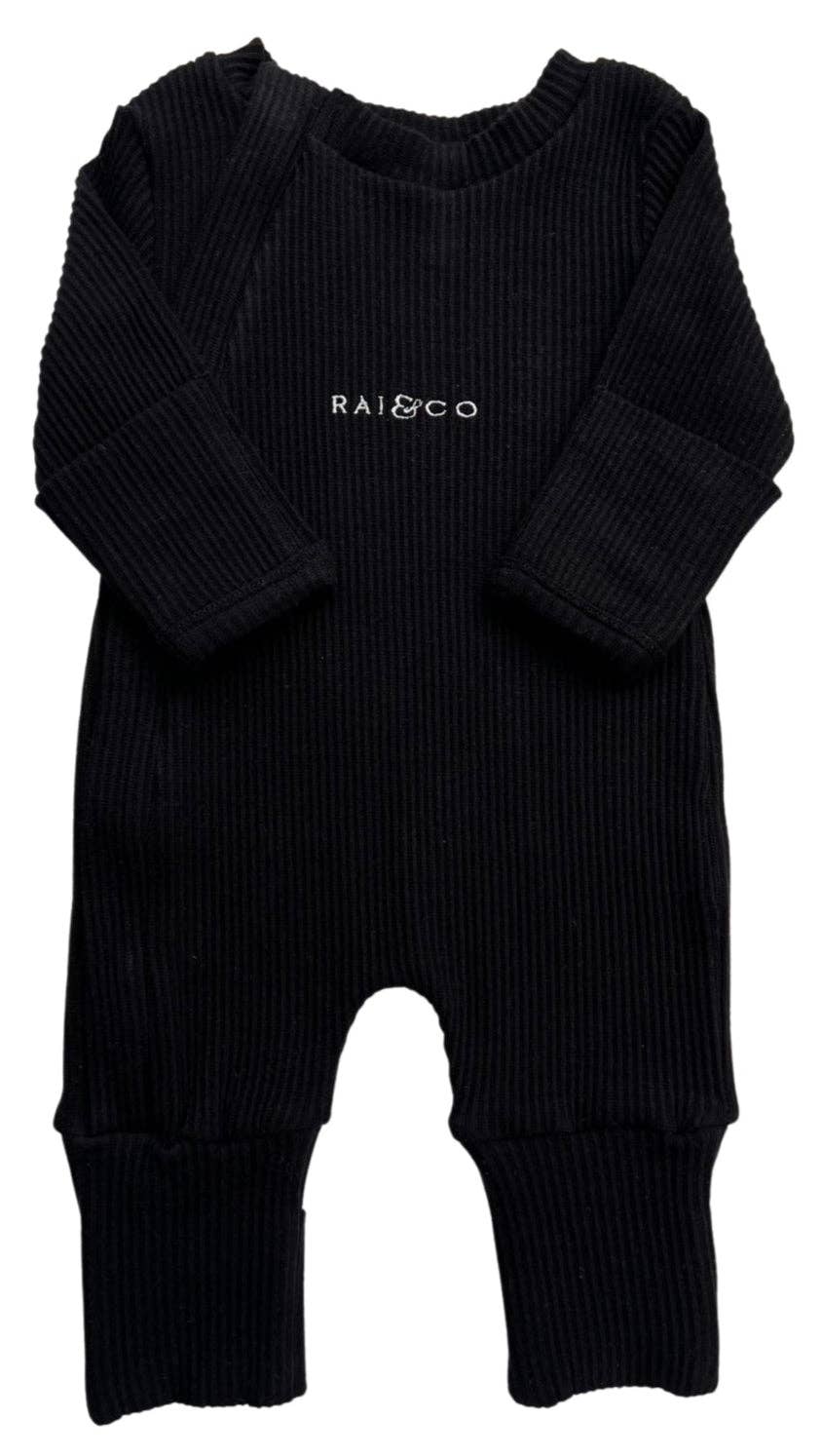 RAI & CO - Wholesale Jumpsuit – Baby - Ribbed Onesie2