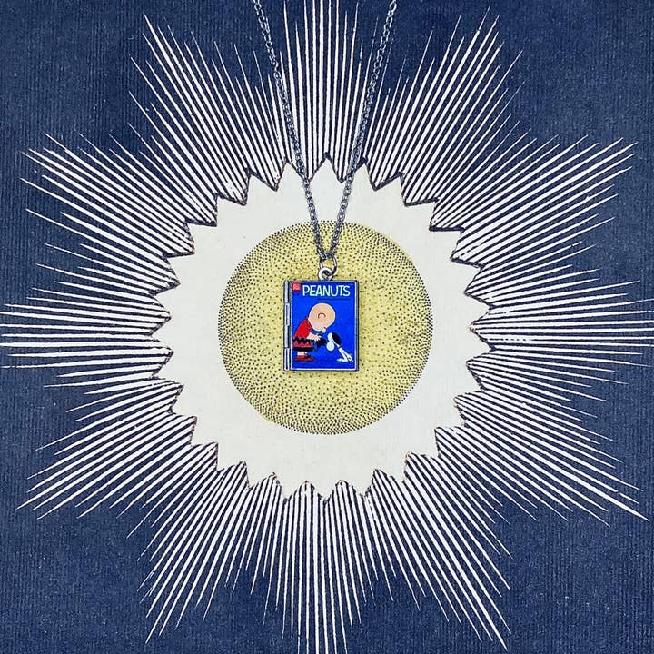 Marshall and Rose - Wholesale Locket Necklace - Book Locket Peanuts - Charlie Brown and Snoopy2