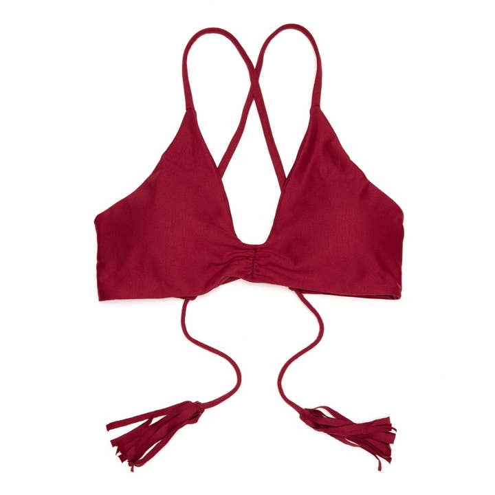 Bordeaux Mia Top for wholesale by Midori Bikinis