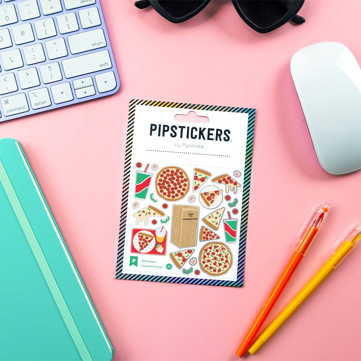 Pipsticks - Vente Autocollant - Pizza Pizzazz1