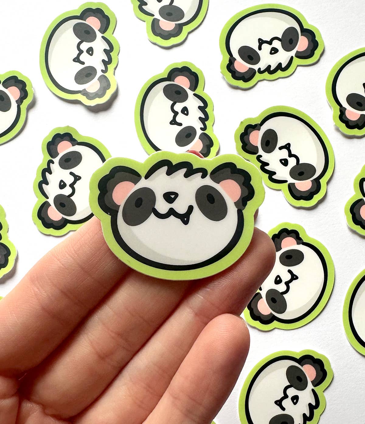 Shop Emily M - Wholesale Sticker - Panda Face Mini Sticker2