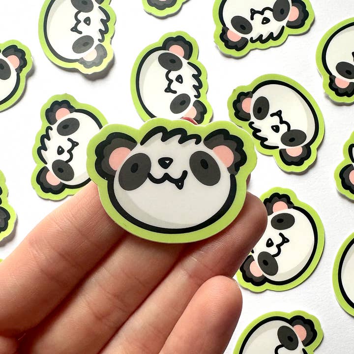 Shop Emily M - Wholesale Sticker - Panda Face Mini Sticker2
