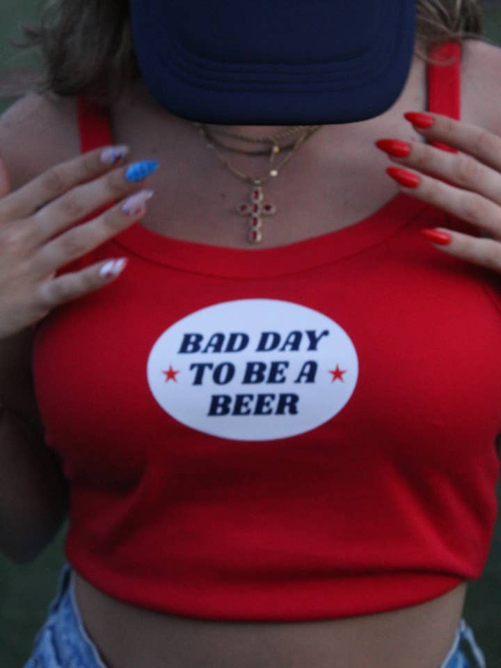 DÅRLIG DAG AT VÆRE EN ØLTANK for engroshandel hos MESSINA CLOTHING