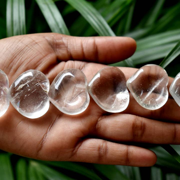 Soothing Crystals - Wholesale Spiritual Stone/Crystal - Healing Stone | Clear Quartz | Mini Puffy Crystal Hearts2