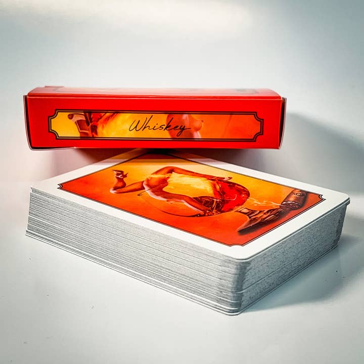 Superior Print on Demand - Wholesale Playing Cards - WHISKEY Traditional Pin Up Playing Cards, Pin Up Card Deck4