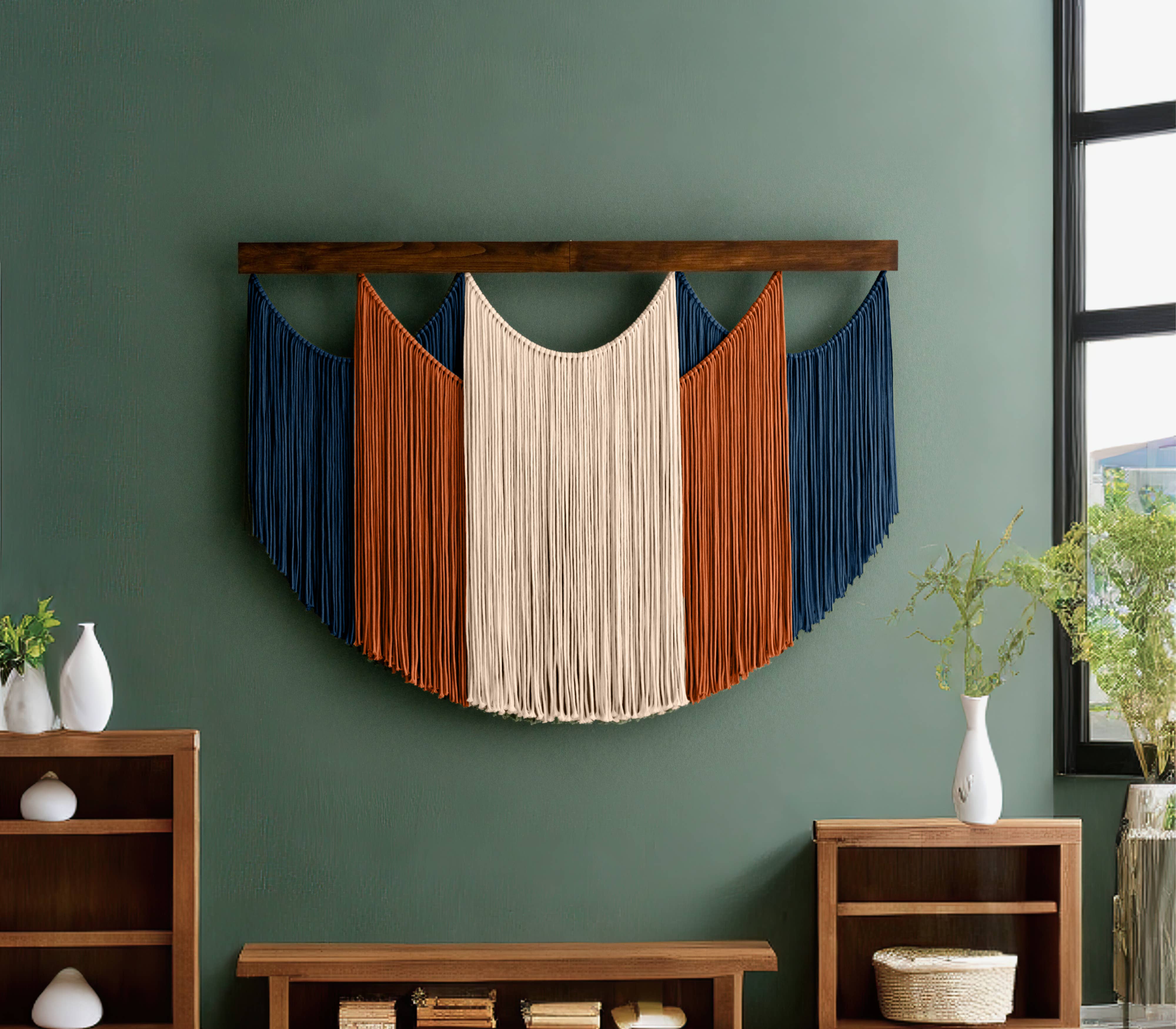 MinhandBros - Wholesale Wall Art Set - Large Macrame Wall Hanging for Farmhouse Room Decor V2911