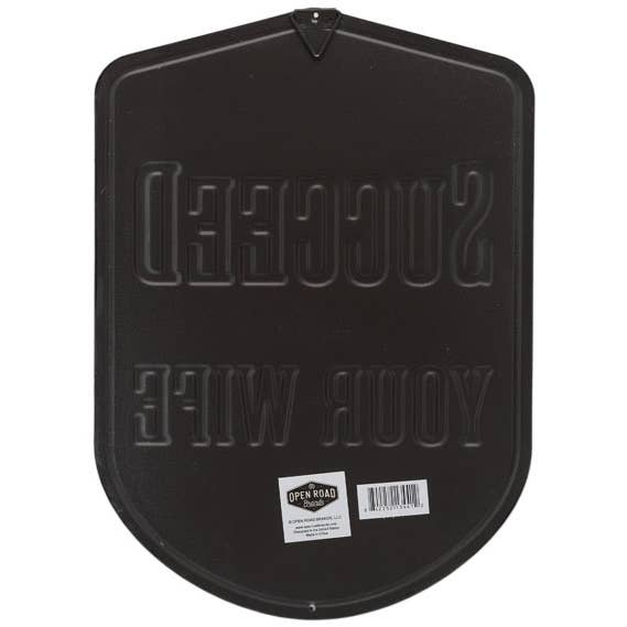 Open Road Brands, LLC - Vente Pancarte - Si au début vous ne réussissez pas Metal Sign2