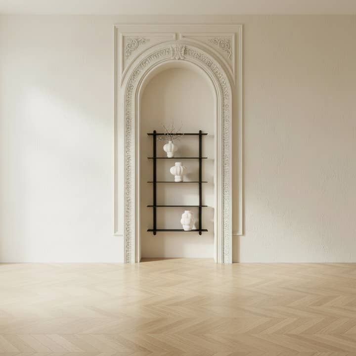 Studio Nordhaven - Wholesale Wall Mounted Shelf - NIVO Shelf Large E - black ash/black6