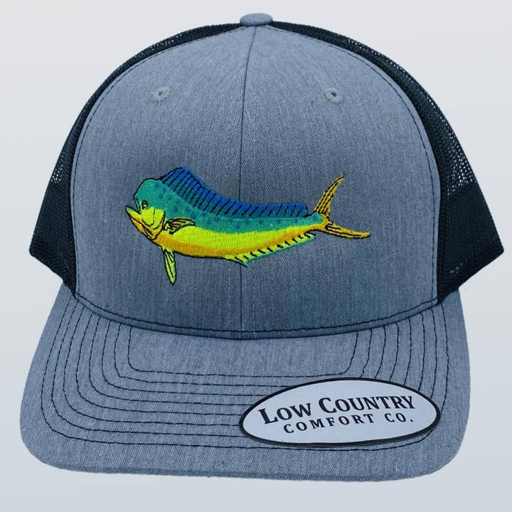 Chapeau Mahi Mahi chiné/Noir pour la vente par Riverbed Threads