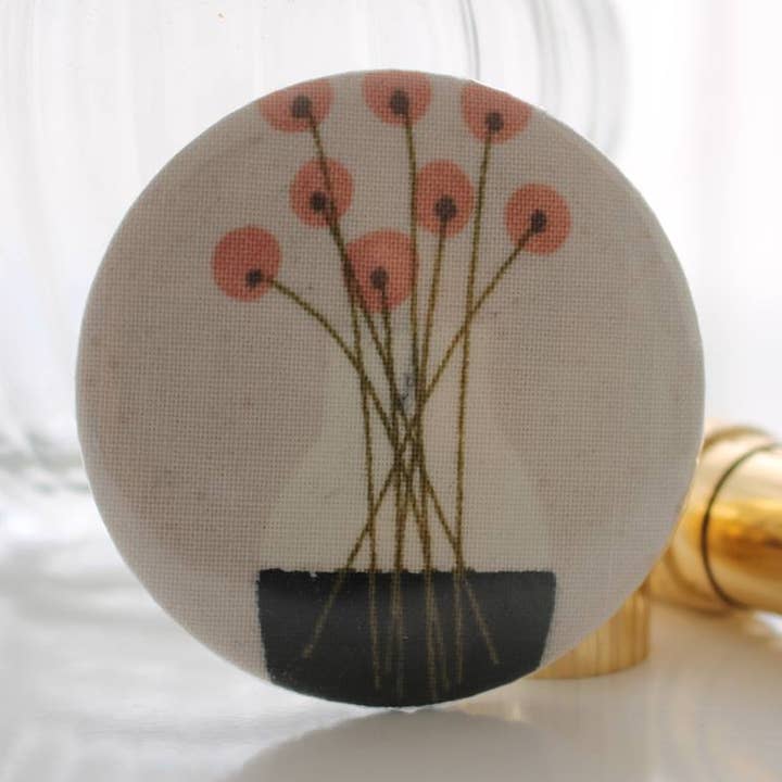 Bella pocket mirror flower pots for wholesale by Sabrina Trefle