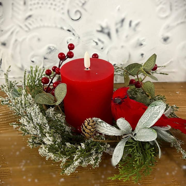 Wholesale Home Decor - Wholesale Wreath - Wings of Grace 4.5in Candle Ring