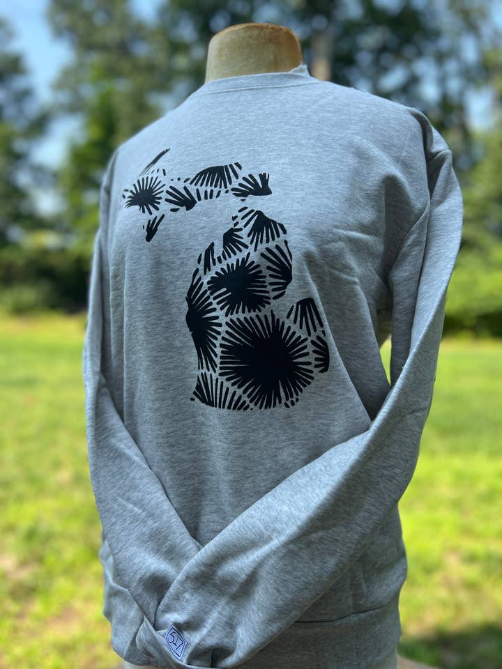 Petoskey Michigan Crewneck Sweatshirt for wholesale by 517 Threads
