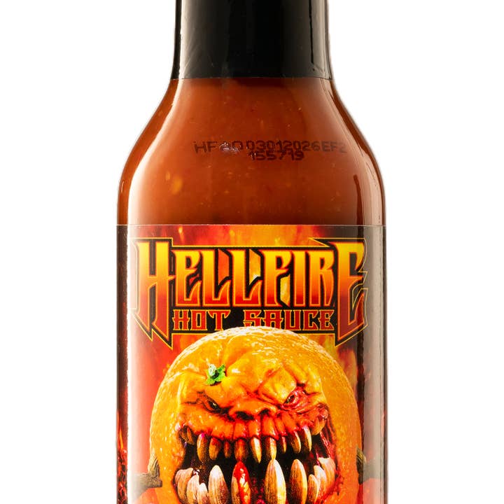 Hellfire Hot Sauce Inc - Vendita all'ingrosso Salse piccanti - Nuovo! Salsa piccante Hellfire Salsa piccante all'arancia arrabbiata