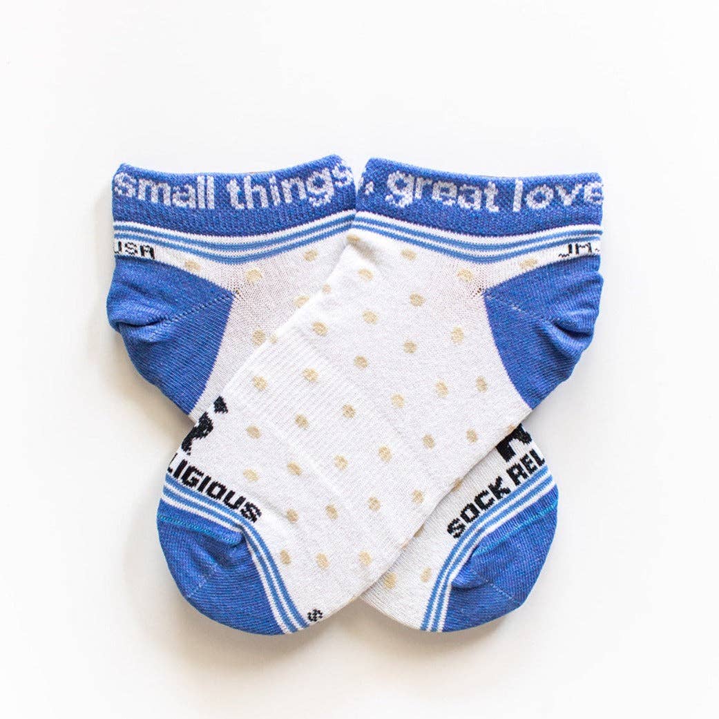 Sock Religious - Wholesale Socks - Unisex - St. Teresa of Calcutta No Show Socks0