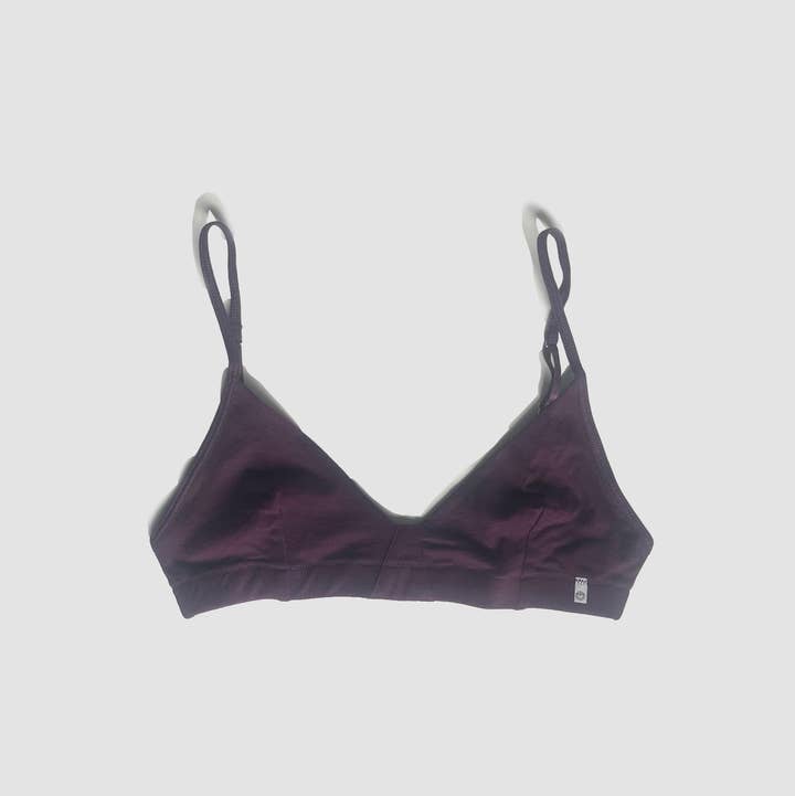 triangle bra - Garnet for wholesale on Faire0