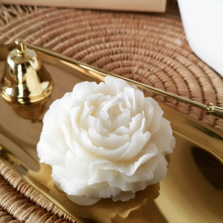 Candela al profumo di peonia per la vendita all'ingrosso da parte di Ligouti Marrakech