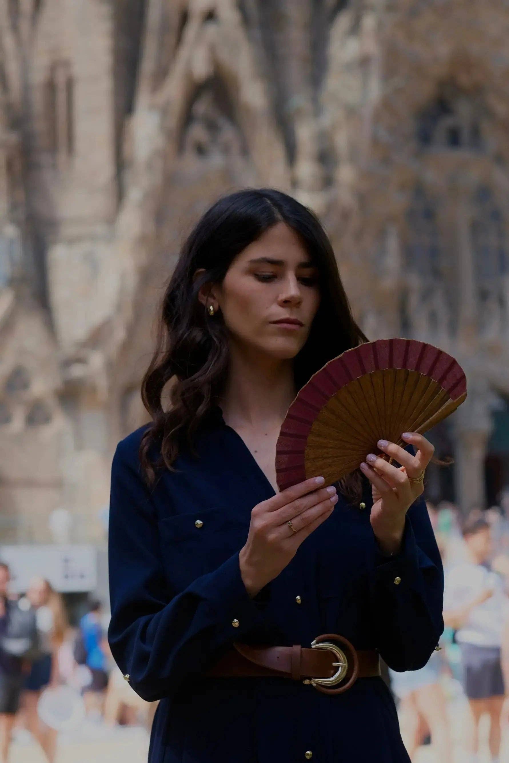 ràfega abanicos - Wholesale Handheld Folding Fan - Abanico Petitó Uva1