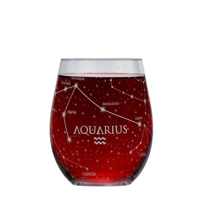 Greenline Goods - Wholesale Wine Glass - Aquarius Stemless Wine Glasses