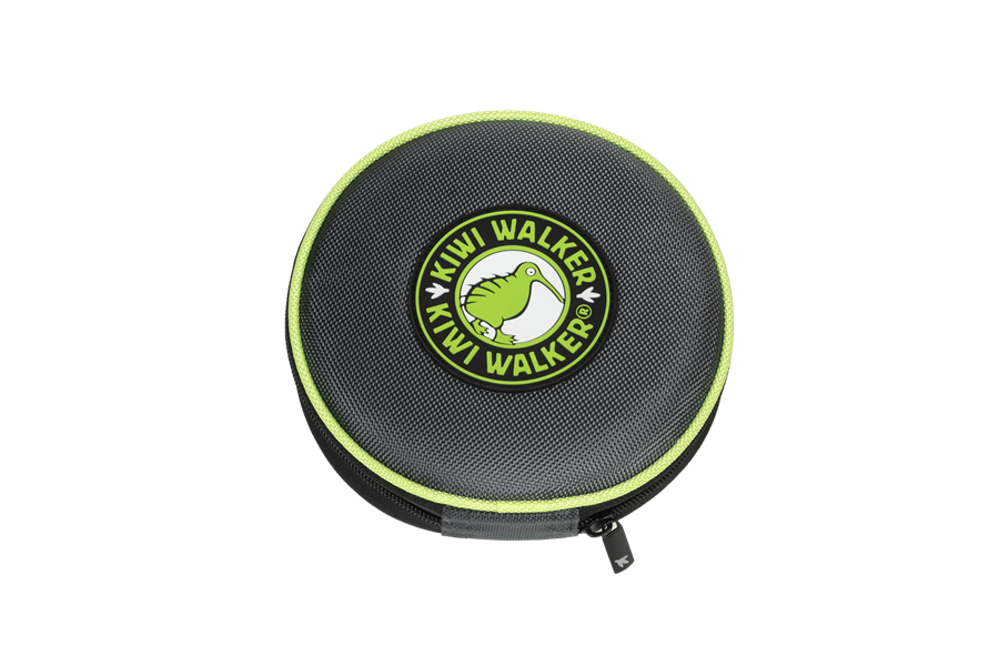 OFiuFiuPL – Großhandel Futternapf – Katze/Hund – Kiwi Walker Doppel-Reisenapf Slowfeeder Grün1