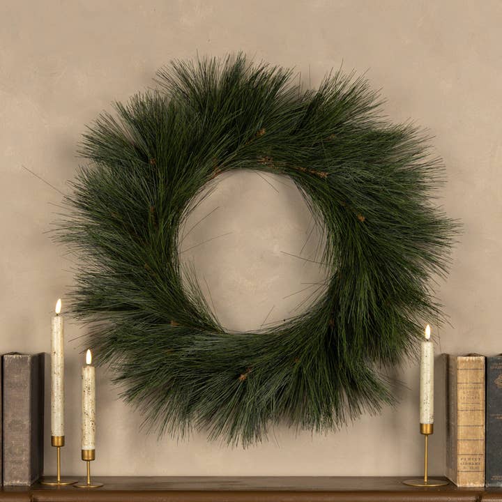 Couronne en pin pur de 24" pour la vente par Ragon House