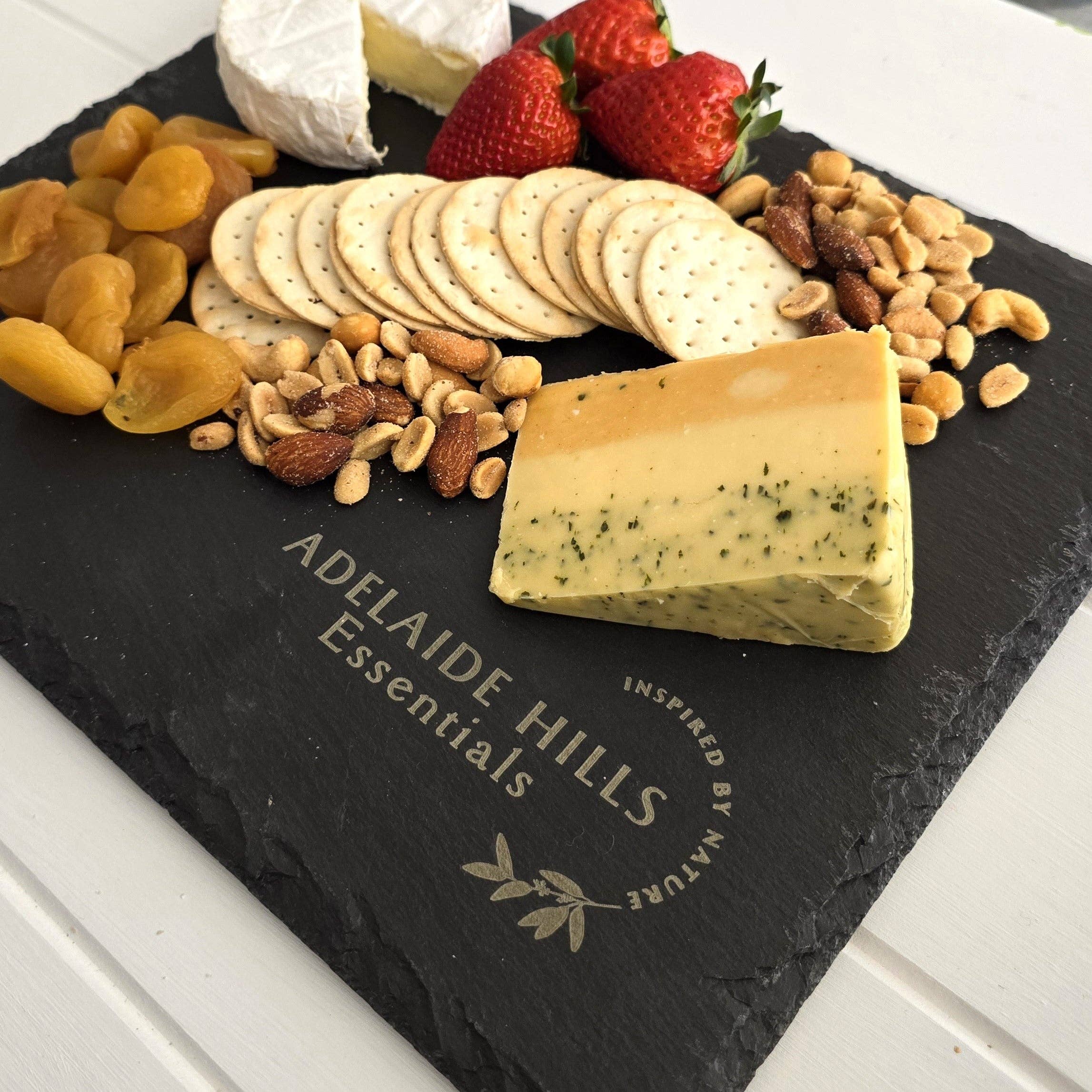 Adelaide Hills Essentials - Wholesale Cheese Board - Slate Charcuterie Board0