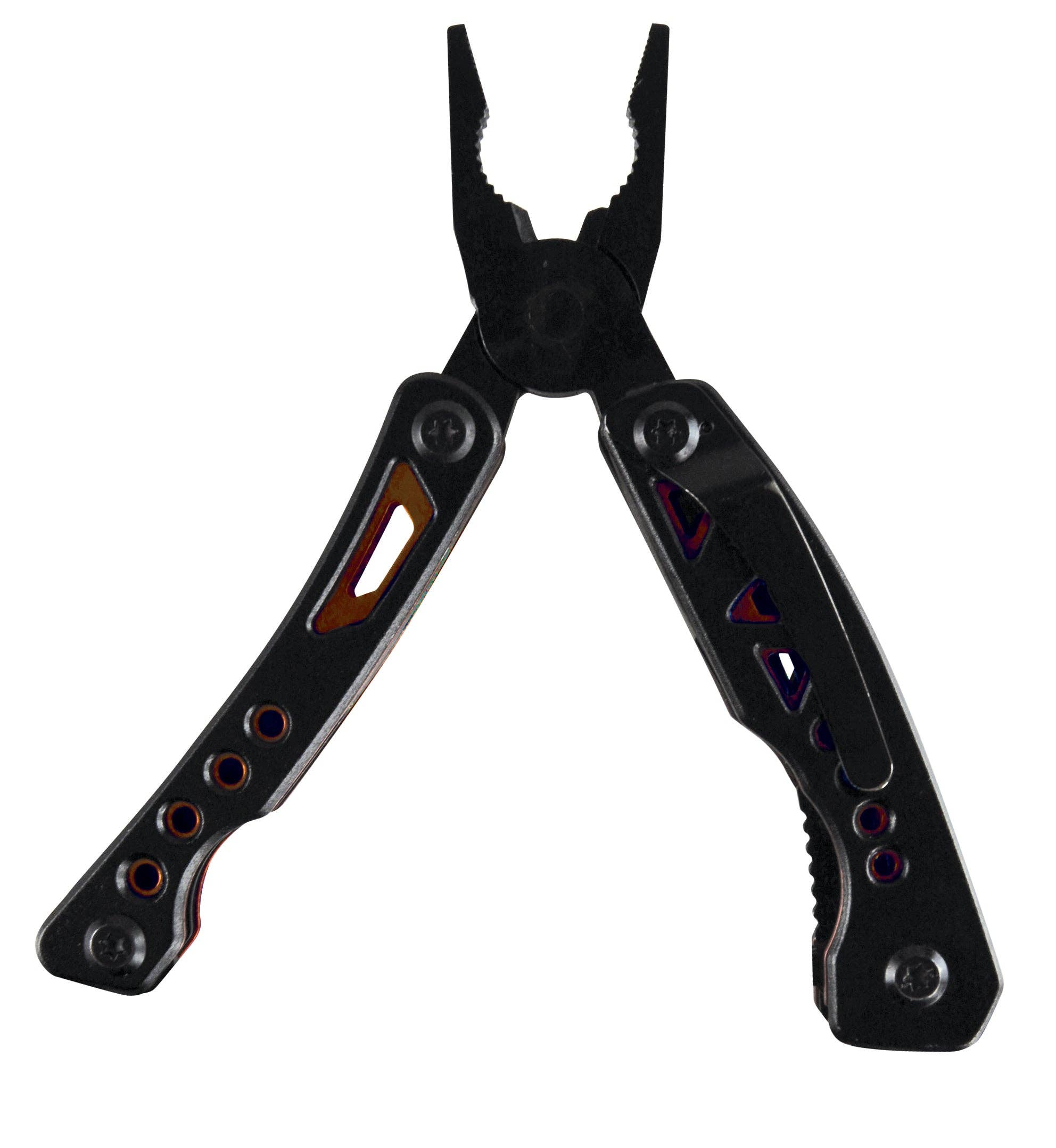 Novelty Brands - Wholesale Pocket Knife/Holder - Tac Gear Stainless Steel Multi-Tool Knife - 6/Display1
