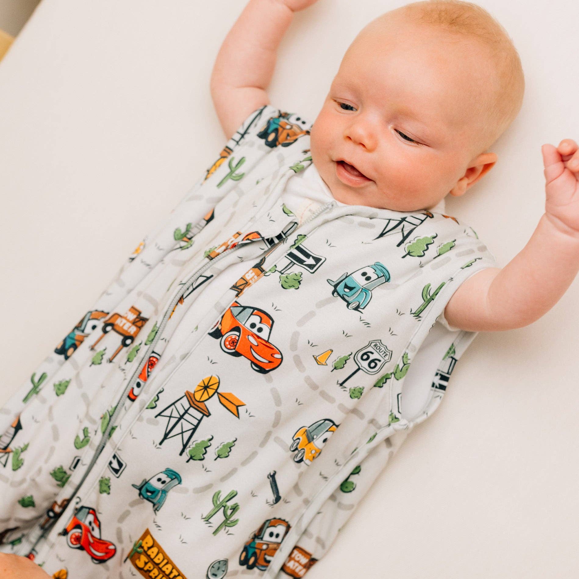 Milk Snob - Wholesale Sleepsack - Baby - Disney and Pixar Cars Baby Sleep Bag - 1.0 TOG3