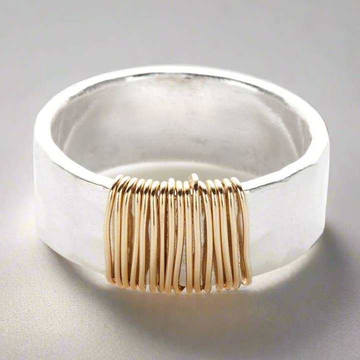 Anel Wrap Around por atacado de J + I Jewelry