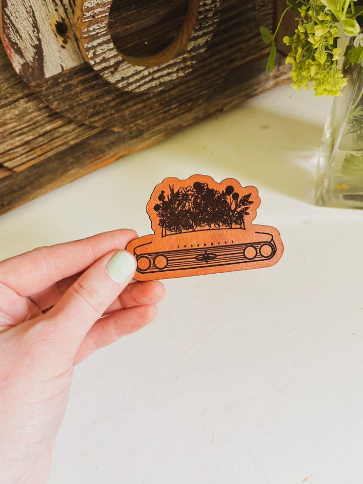 PATCH ONLY - Custom Leather Patch for wholesale by Left Grain