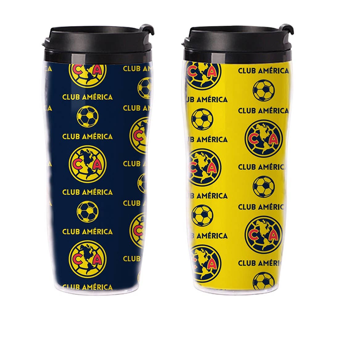 Simran International - Wholesale Insulated Mug/Tumbler - Club America de La Liga MX 2-Pack Plastic Tumbler0
