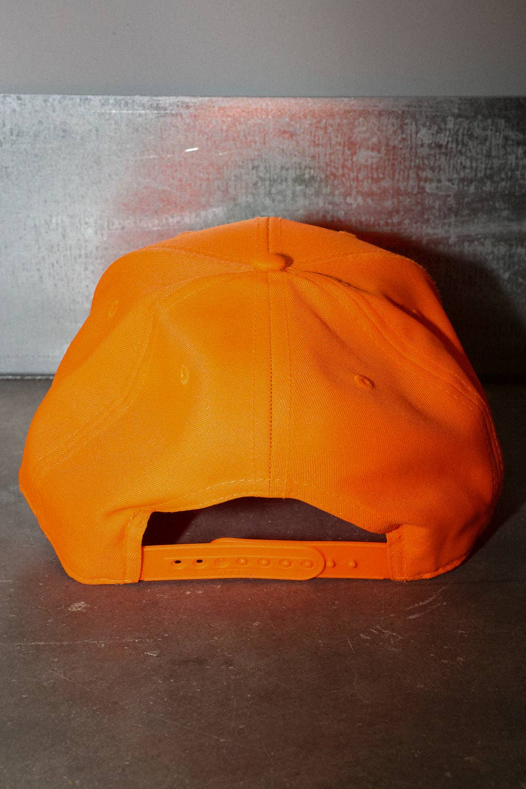 Burnt Toast – wholesale Trucker hat – Unisex – Orange Croc Camo Embroidered Trucker Hat2