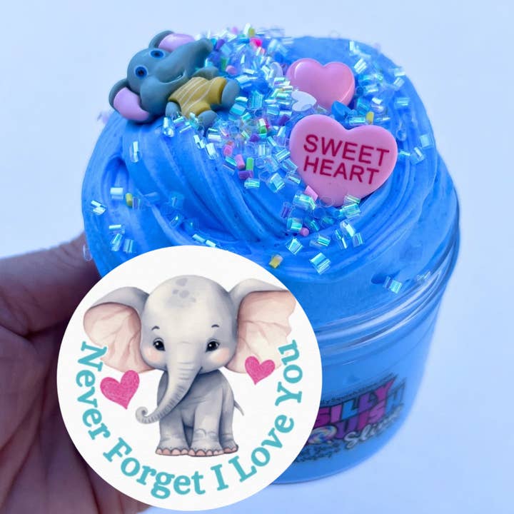 Never Forget I Love You for wholesale by Silly Squish Slime