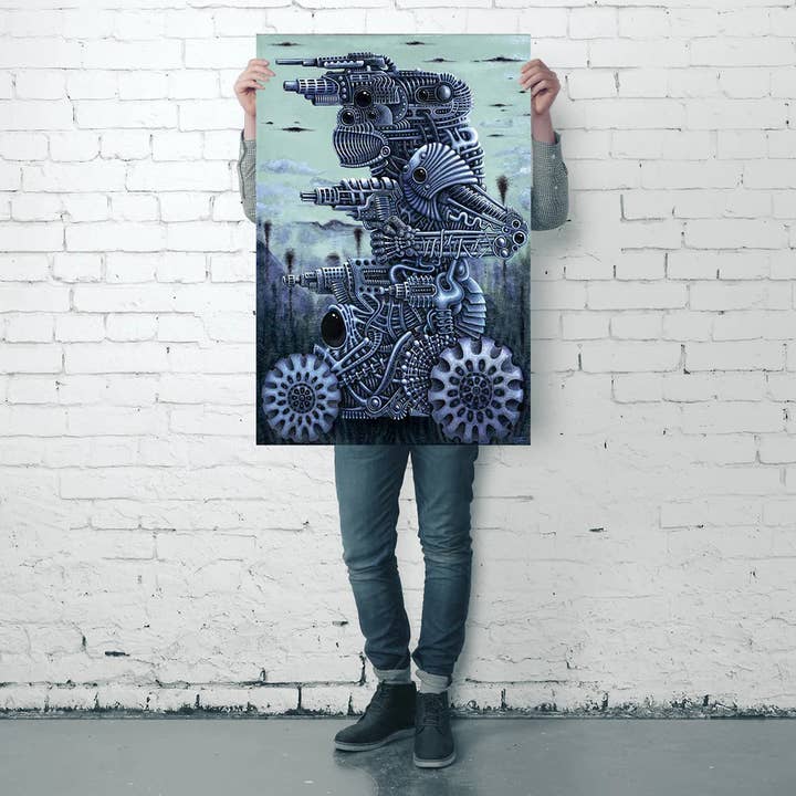 Close Up GmbH - Wholesale Poster - War Machine Poster 91.5 x 61 cm3