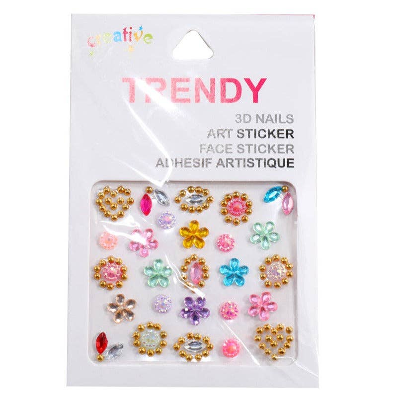 Atlas Fashion - Wholesale Body Glitter/Shimmer - Adhesive Face Gem Assortment0