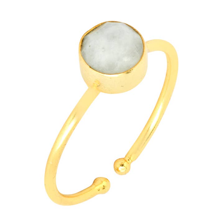 Dotty Moonstone Ring för wholesale av Ashiana London