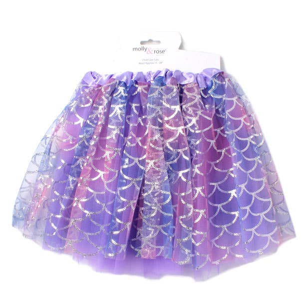 Inca UK – wholesale Tutu – Child – Lilac net mermaid tutu. Triple layered. Children's size1