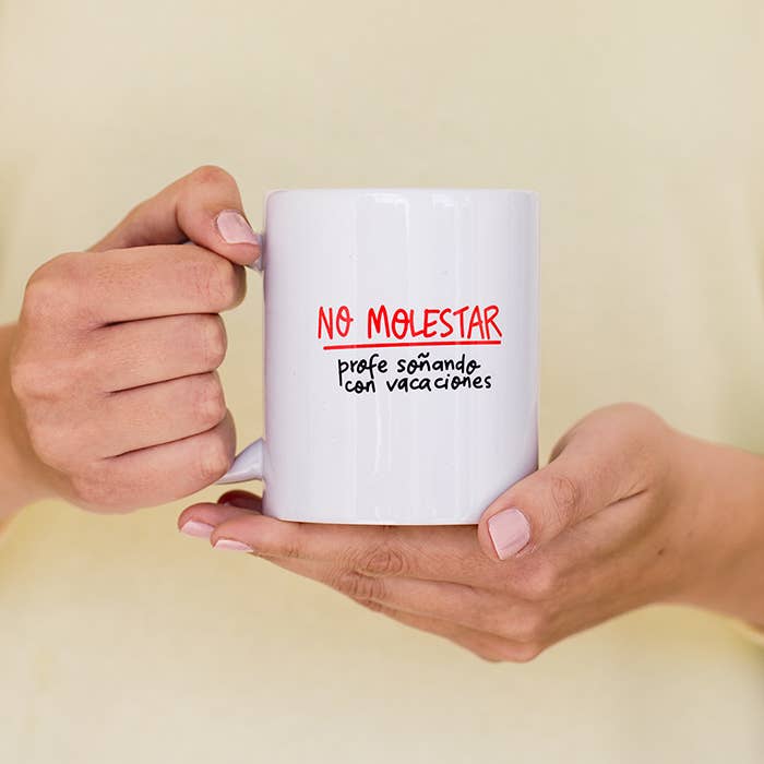 Pedrita Parker - Wholesale Coffee Mug - Do not disturb, teacher dreaming of holidays mug2