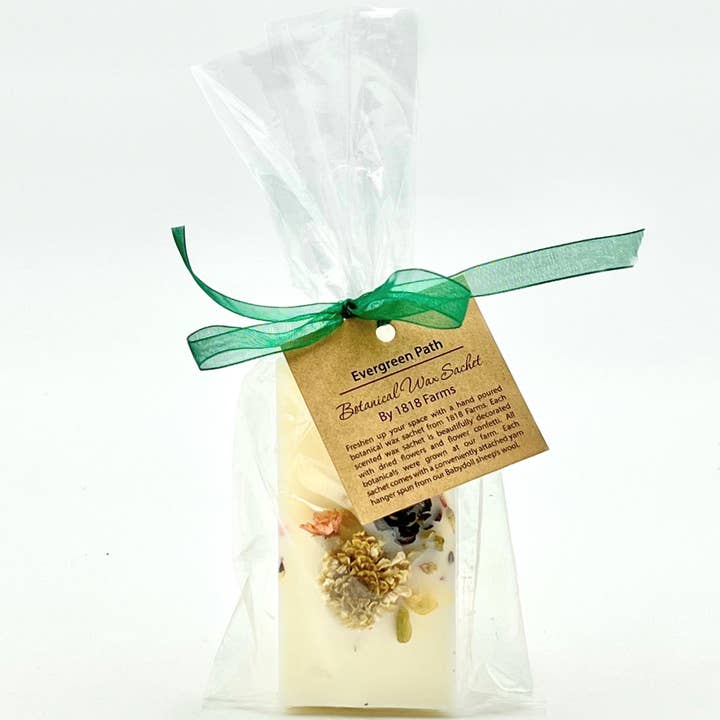 1818 Farms - Wholesale Sachet - Evergreen Path Botanical Wax Sachet1