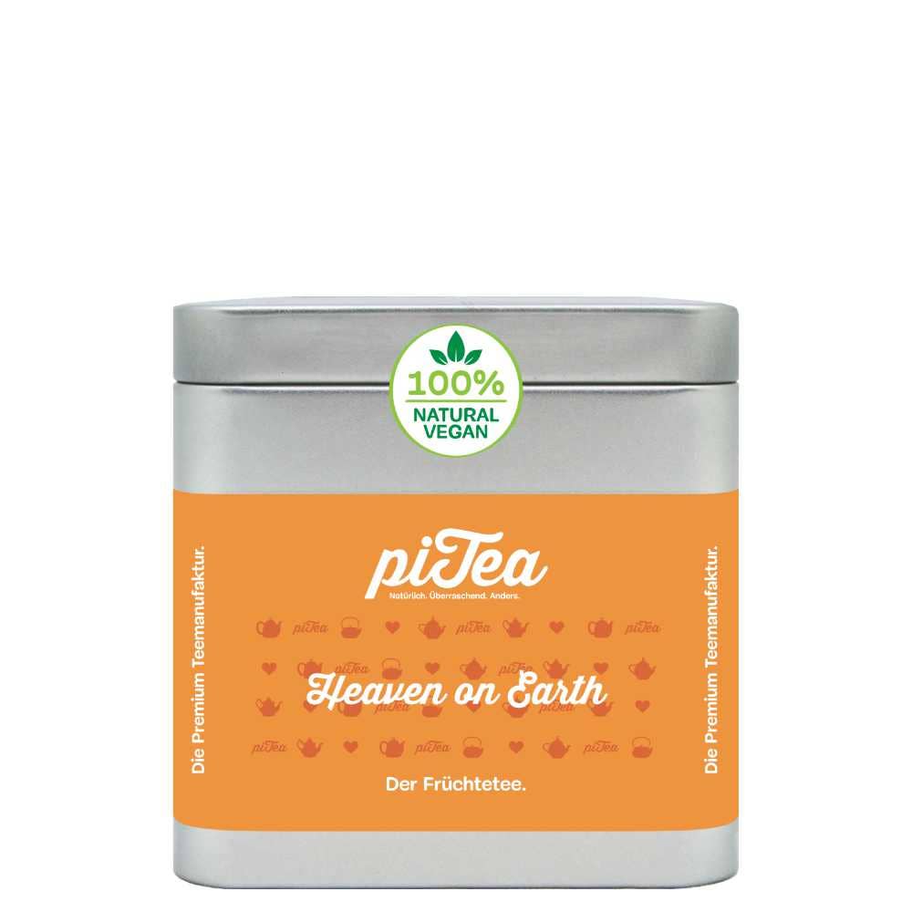piTea - Die Teestation in der Dose - Vendita all'ingrosso Tisane salutari e depurative - Paradiso in Terra [Tè alla frutta]2