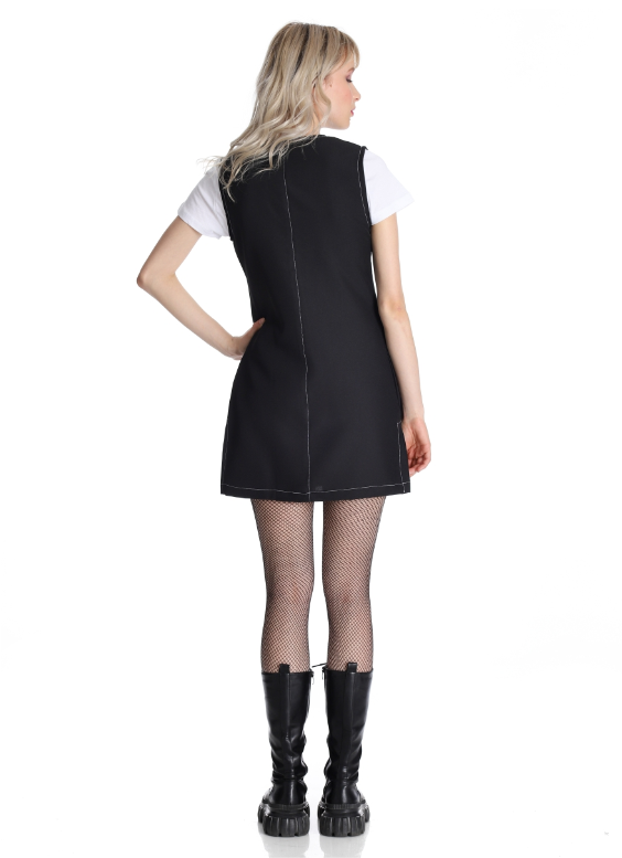 West Rose abbigliamento professionale - Wholesale Apron - BEATRICE BLACK WORK APRON3