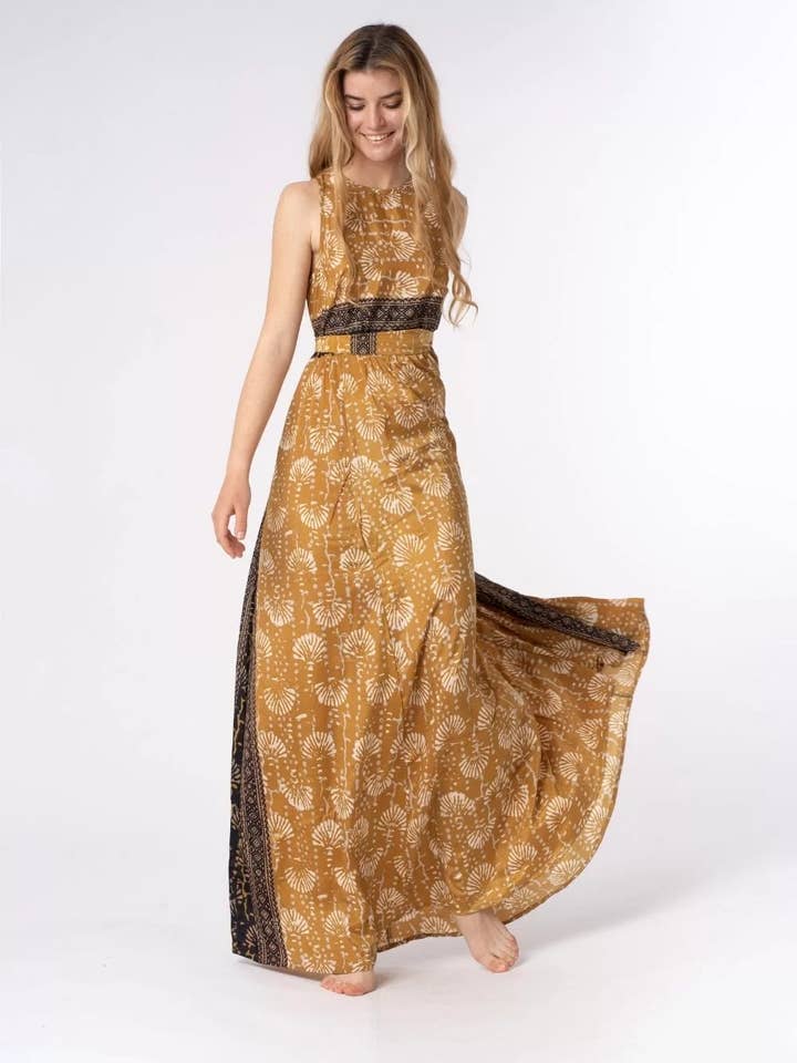 Athena jurk met band in verschillende kleuren voor wholesale door Ayoune