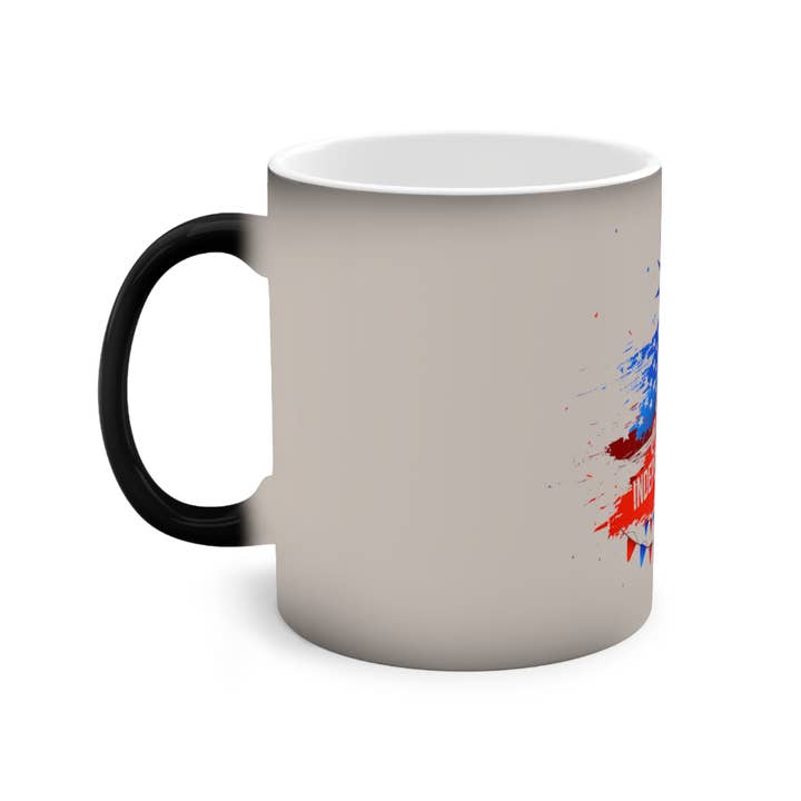 Svart Färgskiftande mugg, 11oz för wholesale på Faire